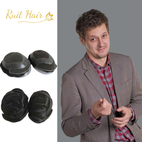 HD Swiss lace hair system | man's toupee