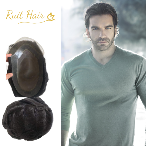 VER style hair system | man's toupee