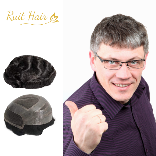 On rite style hair system | man's toupee