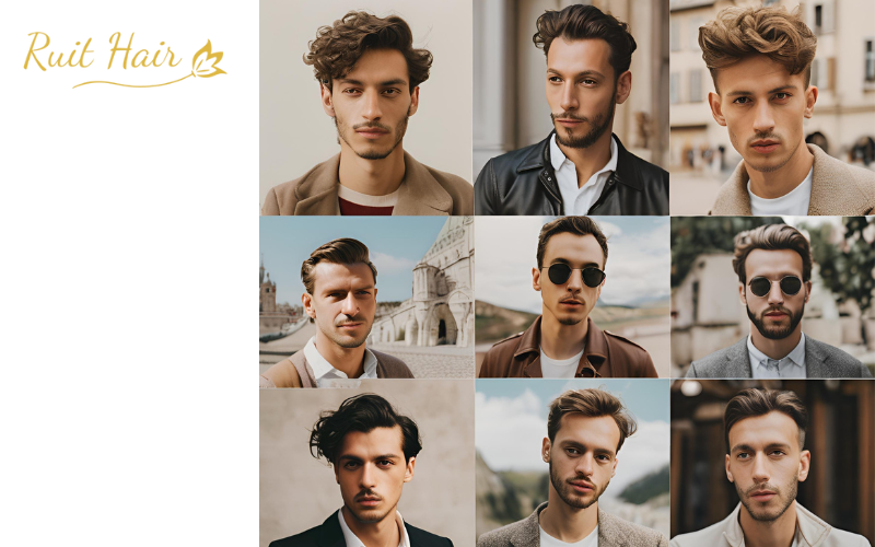 Tips for European Middle-Aged Men Wearing Hair Toppers