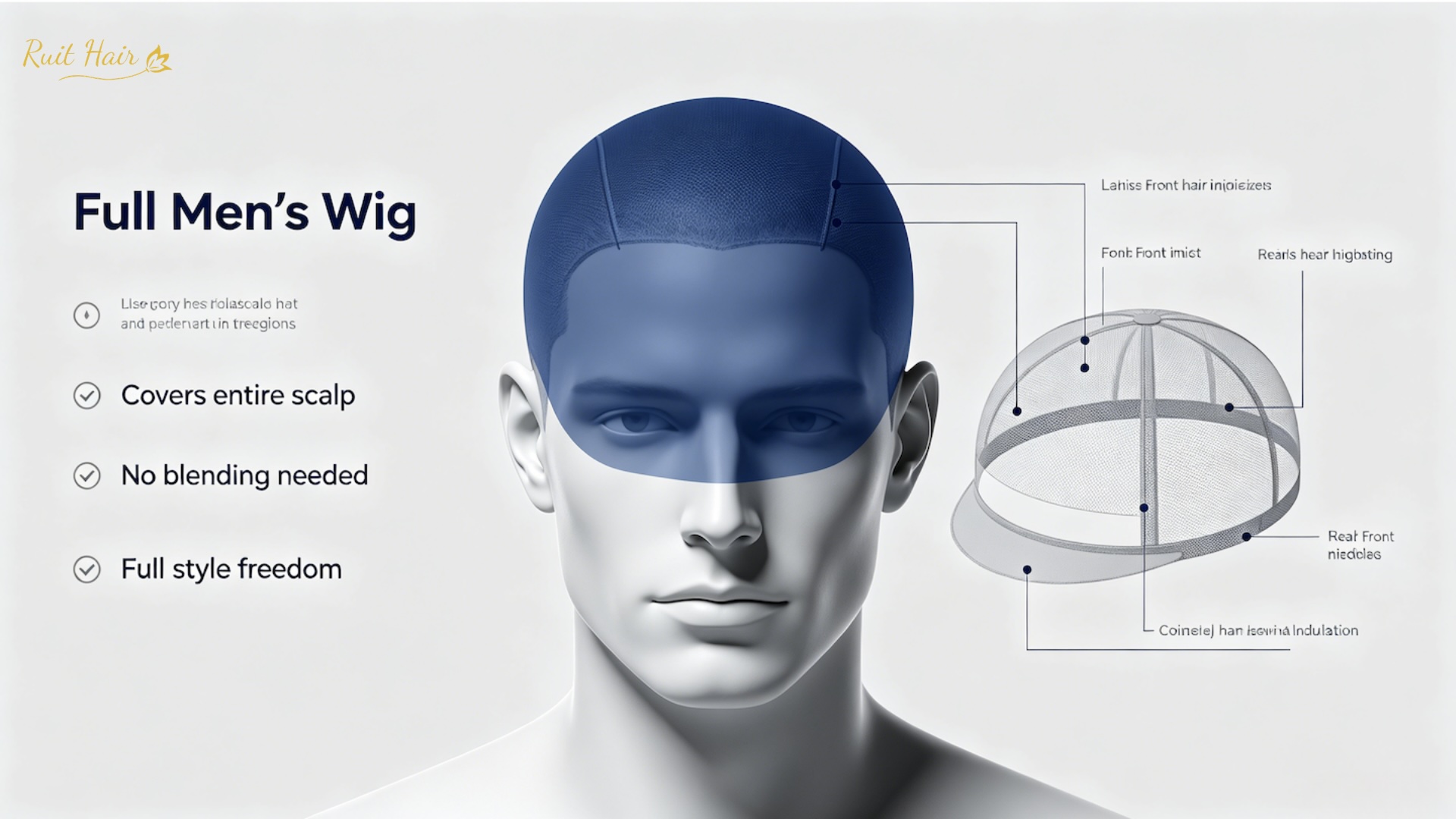 Men’s Toupee vs Full Wig: Key Differences for Male Hair Replacement Men’s Toupee vs Full Wig: Key Differences for Male Hair Replacement