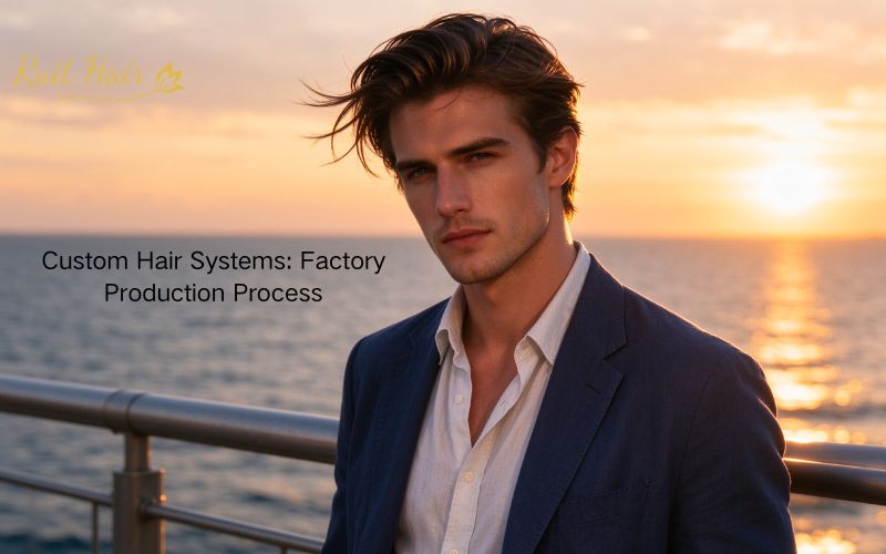 How Custom Hair Systems Are Made in Factory: Step-by-Step Manufacturing Process