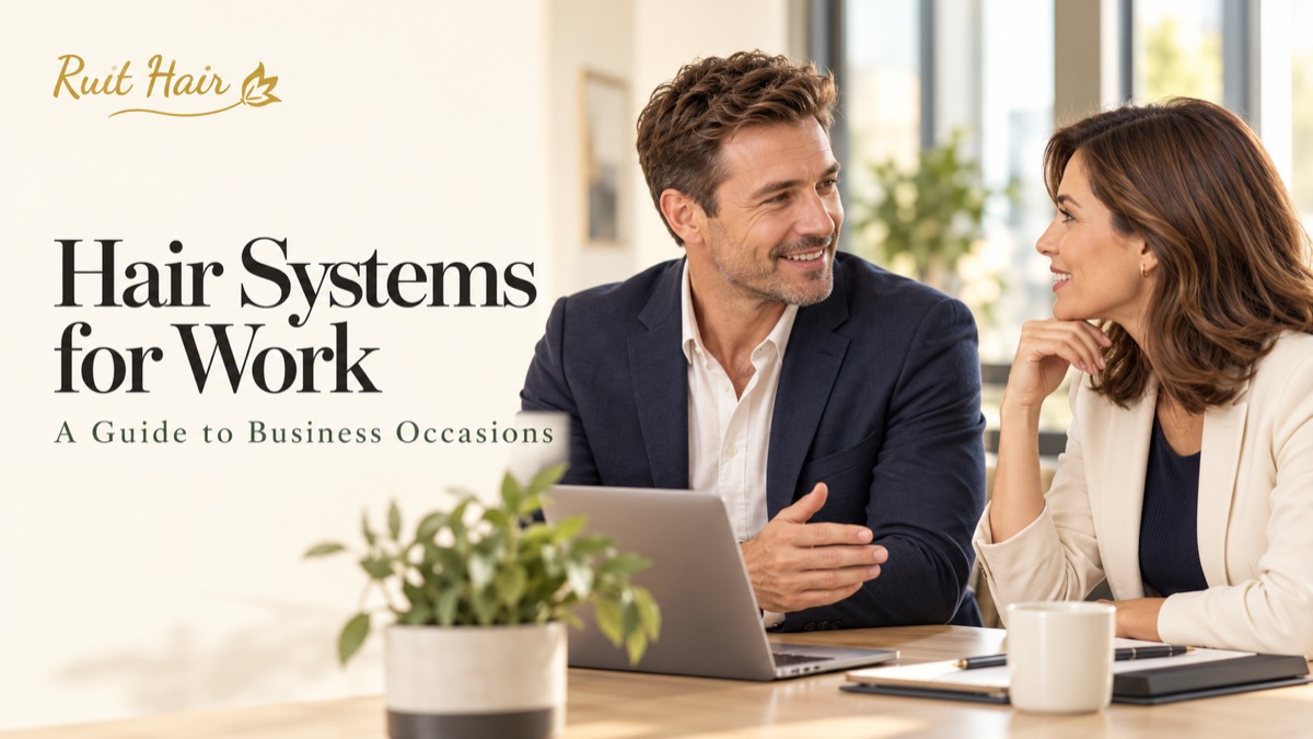Hair Systems for Work & Business Occasions | Ruit Hair